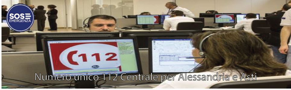 Emergenze, unica centrale per Alessandria e Asti. Si chiama solo il 112