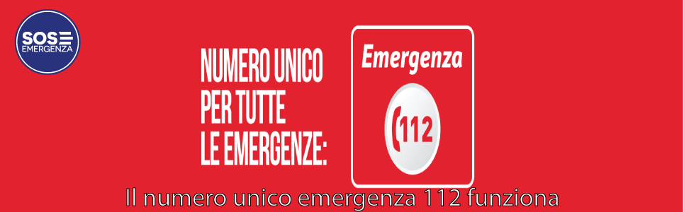 Il Numero Unico dell’Emergenza 112 funziona.